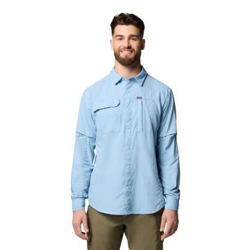 Koszula z filtrem UV męska Columbia Skien Valley™ Long Sleeve Shirt  - Ripple Blue 1