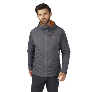 Kurtka softshellowa męska Rab VR Summit Jacket - Graphene 1