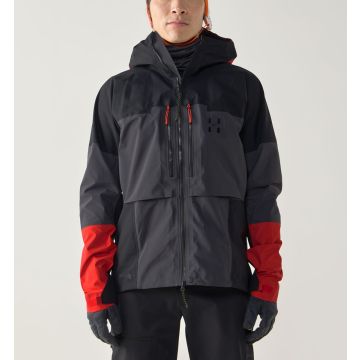 Kurtka membranowa męska Haglöfs Spitz GTX PRO II Jacket - Magnetite/True Black 1