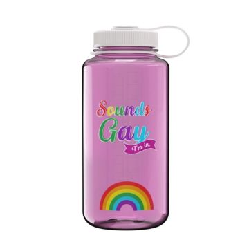 Butelka NALGENE 32oz (1L) Wide Mouth Sustain Bottle - Pride 1