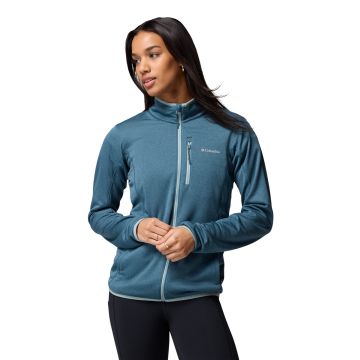 Polar damski Columbia Essential Hike™ Grid Fleece Full Zip - Everblue 1