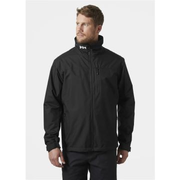 Kurtka żeglarska męska Helly Hansen CREW MIDLAYER JACKET 2 - Black 1