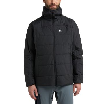 Kurtka ocieplana męska Mimic Silver Hood Haglofs - True Black 1