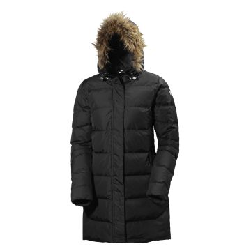 Kurtka puchowa damska Helly Hansen Aden Down Parka - Black 1