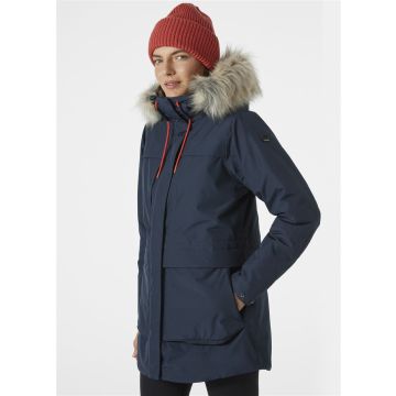 Kurtka ocieplana damska Helly Hansen COASTAL PARKA - Navy 1