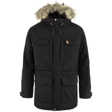 Kurtka ocieplana męska Fjallraven Nuuk Parka - Black 1