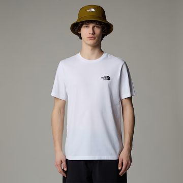 Koszulka bawełniana męska The North Face Simple Dome Tee - TNF White 1