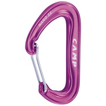 Karabinek Camp Nano 22 - Purple 1