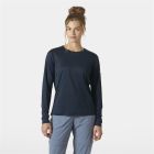 Longsleeve z filtrem UV damski Helly Hansen HH Tech Crew Long Sleeve 2.0 - Navy 1