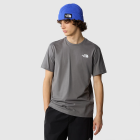 Koszulka bawełniana męska The North Face Redbox Tee - Smoked Pearl 1