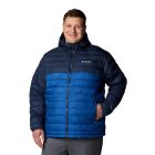 Kurtka ocieplana męska Columbia Powder Lite™ II Hooded Jacket Nadrozmiar - Mountain Blue 1