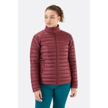 Kurtka puchowa damska RAB Microlight Jacket - Deep Heather 1