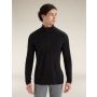 Longsleeve termoaktywny męski Icebreaker Merino 200 Oasis LS Half Zip - Black