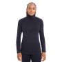 Koszulka termoaktywna damska Icebreaker Merino 260 Tech LS Half Zip - Midnight Navy