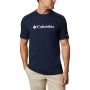 T-shirt bawełniany męski Columbia CSC Basic Logo™ SS Shirt - Collegiate Navy, Csc