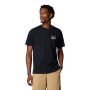 T-shirt z filtrem UV męski Columbia Explorers Canyon™ Back Ss Tee - Black, Trailscape