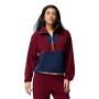 Polar damski Columbia Sequoia Grove™ Half Zip Fleece - Rich Wine, Collegiate Navy