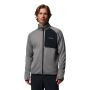 Polar męski Columbia Triple Canyon™ Grid Fleece Full Zip II - City Grey