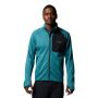 Polar męski Columbia Triple Canyon™ Grid Fleece Full Zip II - River Blue, Black