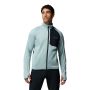 Polar męski Columbia Triple Canyon™ Grid Fleece Full Zip II - Crushed Blue, Black