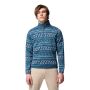 Polar męski Columbia Sweater Weather™ Printed Half Zip II - Everblue KnitKnot