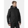 Kurtka żeglarska męska Helly Hansen CREW HOODED MIDLAYER JACKET 2 - Black