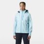 Kurtka żeglarska damska Helly Hansen Crew Hooded Jacket 2.0 - Light Cyan