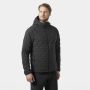 Kurtka ocieplana męska Helly Hansen Hybrid Stretch Hooded Insulator - Ebony