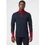 Bluza z merynosa męska Helly Hansen LIFA MERINO MIDWEIGHT 1/2 ZIP - Navy