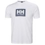 Koszulka bawełniana męska Helly Hansen HH Box T 2.0 - White