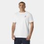 Koszulka bawełniana męska Helly Hansen Shoreline T-Shirt 3.0 - White