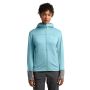 Bluza polarowa damska Haglöfs Betula Hood - Frost Blue/Concrete