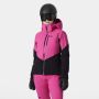 Kurtka narciarska damska Helly Hansen ALPHELIA - Dragon Fruit Black