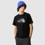 Koszulka bawełniana męska The North Face Easy Tee - TNF Black