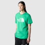 Koszulka bawełniana męska The North Face Easy Tee - Optic Emerald