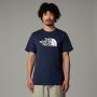 Koszulka bawełniana męska The North Face S/S Easy Tee - Summit Navy