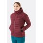 Kurtka puchowa damska RAB Infinity Microlight Down Jacket - Deep Heather