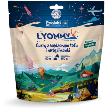 Lyommy danie 350 g - Curry z wędzonym tofu i nutą limonki 1