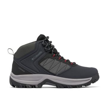 Buty trekkingowe męskie Columbia TRANSVERSE™ HIKE WATERPROOF - Black, Mountain Red 1