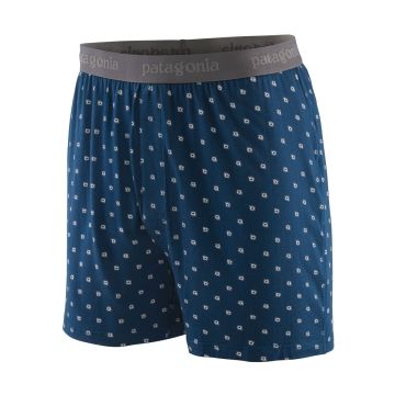 Bokserki męskie Patagonia Essential Boxers - Lagom Blue 1