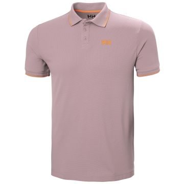 Koszulka szybkoschnąca męska Helly Hansen KOS POLO - Purple Clay 1