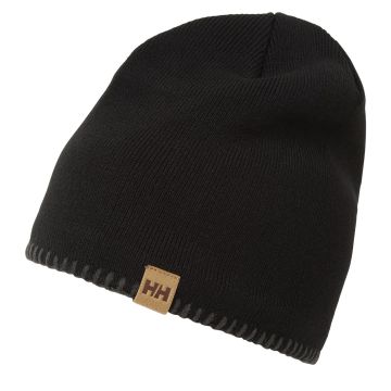 Czapka zimowa Helly Hansen MOUNTAIN BEANIE FLEECE LINED - Black/Grey 1