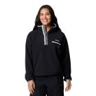 Bluza polarowa damska Columbia Helvetia™ II Cropped Half Snap Fleece - Black 1