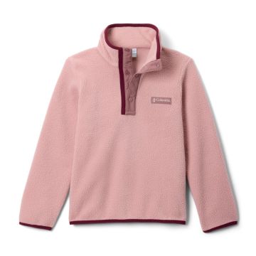 Polar dziecięcy Columbia Helvetia™ II Half Snap Fleece - Eraser Pink 1