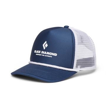 Czapka z daszkiem Black Diamond Flat Bill Trucker Hat - Indigo/White 1