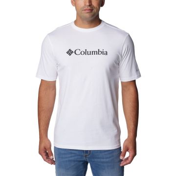 T-shirt bawełniany męski Columbia CSC Basic Logo™ SS Shirt - White, Csc Branded 1