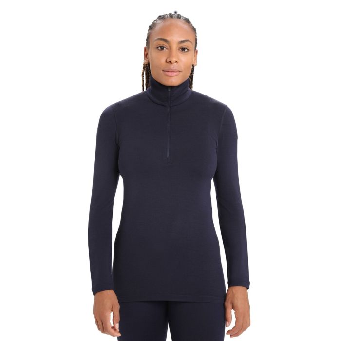 Icebreaker Merino 260 Tech LS Half Zip - Midnight Navy