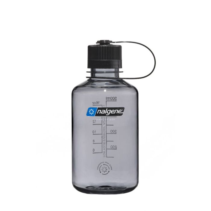 NALGENE 16oz (0,5L) Narrow Mouth Sustain Bottle - Gray
