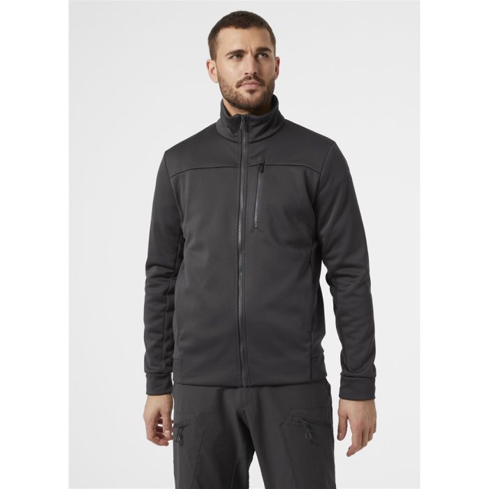 Helly Hansen CREW FLEECE JACKET - Ebony