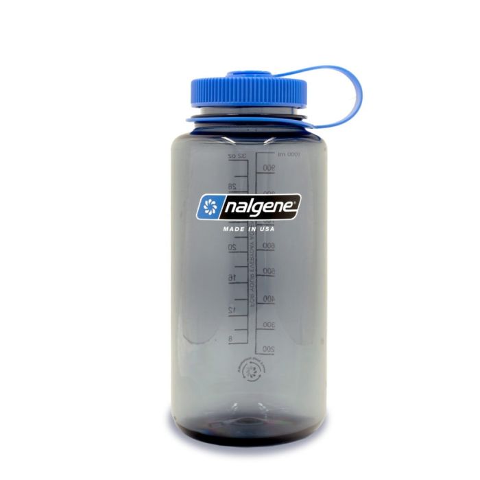 NALGENE 32oz (1L) Wide Mouth Sustain Bottle - Grey